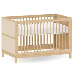 Berço para Bebê com Palinha 2 em 1 Linha Indy Carvalho Malva - comprar online