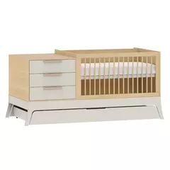 Berço Multifuncional 5 em 1 GrowUp - CASA CAHAYA - Produção de móveis artesanais e sustentáveis em fibra natural
