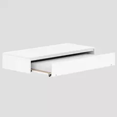 Cama com Cama Auxiliar Branca Linha Join em MDF - comprar online