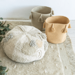 Imagem do Cesto Lorena Canals Woody Honey 30x30x30cm
