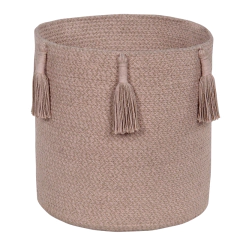 Cesto Woody Vintage Nude 30 x 30 x 30 cm - Lorena Canals