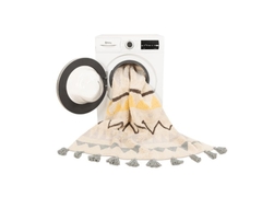 TAPETE LORENA CANALS AZTECA AZUL VINTAGE - comprar online
