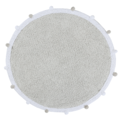 TAPETE LORENA CANALS BUBBLY CINZA - 120 CM