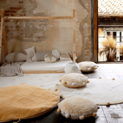 TAPETE LORENA CANALS BUBBLY HONEY 120 cm - comprar online