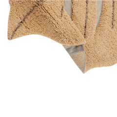 Tapete Monstera Honey - 120 x 180CM - Lorena Canals - CASA CAHAYA - Produção de móveis artesanais e sustentáveis em fibra natural