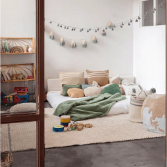 Tapete Reversivel Twin Vintage Blue - Lorena Canals na internet