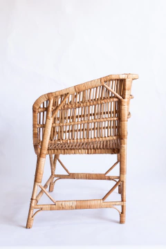 Poltrona Moreré em fibra natural - CASA CAHAYA - Produção de móveis artesanais e sustentáveis em fibra natural