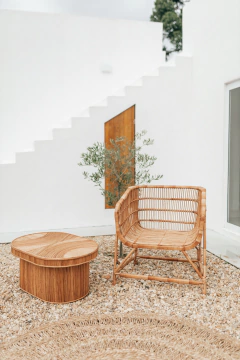 Poltrona Moreré em fibra natural - comprar online