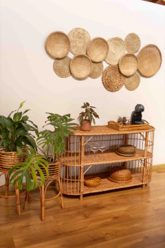 Rack Aparador Patacho em fibra natural