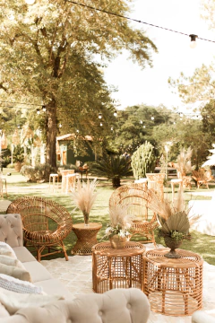 Mesa de centro trancoso em fibra natural - comprar online