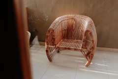 cadeira poltrona taiti de vime tendencia boho decor feito a mao artesanato brasileiro