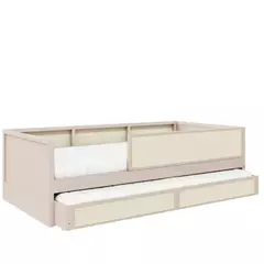 Cama Link Plus com Auxiliar, Grade e Meia Grade Palha Cor Natural - comprar online