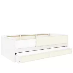 Cama Link Plus com Auxiliar, Grade e Meia Grade Palha Cor Natural - loja online