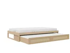 Cama Auxiliar Tupi - CASA CAHAYA - Produção de móveis artesanais e sustentáveis em fibra natural