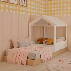 Cama Montessoriana com Casinha Linha Play - loja online