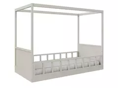 Cama Montessori Dossel Link - CASA CAHAYA - Produção de móveis artesanais e sustentáveis em fibra natural