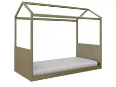 Cama Casinha Montessori Link Plus - CASA CAHAYA - Produção de móveis artesanais e sustentáveis em fibra natural