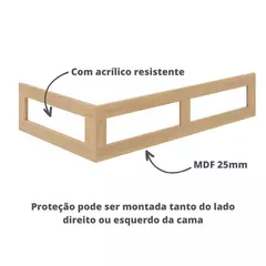 Cama com Barras de Proteção Join na internet
