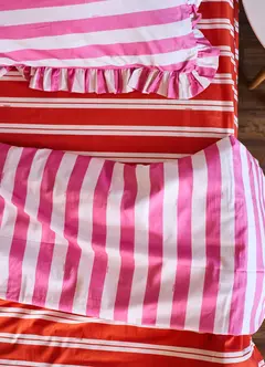 Fronha Babado Listrado Azalea - loja online