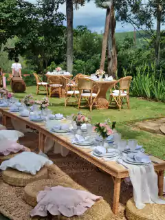 Mesa Cajueiro em fibra natural - comprar online