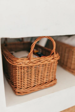 Cesto/ caixa organizadora com alça - comprar online