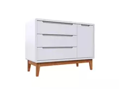 Cômoda Bo C/ Porta - CASA CAHAYA - Produção de móveis artesanais e sustentáveis em fibra natural