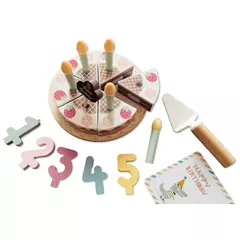 Bolo de Aniversário em madeira - loja online