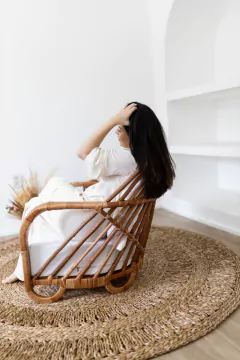 Poltrona Puglia em fibra natural na internet