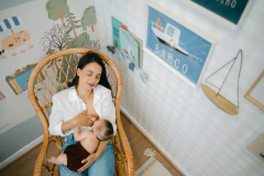 Cadeira de balanço Nusa em fibra natural - comprar online