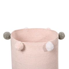 CESTA BUBBLY ROSA 30 X 30 X 30 cm