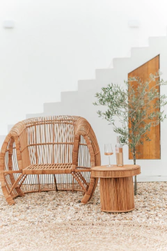 Poltrona Taiti - CASA CAHAYA - Produção de móveis artesanais e sustentáveis em fibra natural