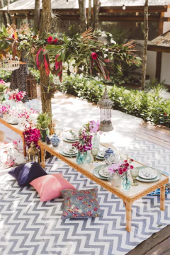 Mesa Cajueiro em fibra natural - CASA CAHAYA - Produção de móveis artesanais e sustentáveis em fibra natural