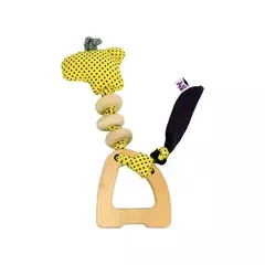 Girafa Sensorial em Madeira para bebês