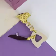 Girafa Sensorial em Madeira para bebês - comprar online