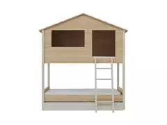 Beliche Açaí com Casinha e cama auxiliar - comprar online