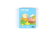 Pega-pega Bichos da Fazenda - comprar online
