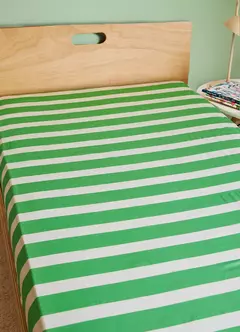 Lençol de elástico listrado campo na internet