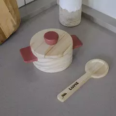 Kit Cozinha Waldorf - Panela + Colher de Pau - loja online