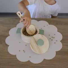 Kit Cozinha Waldorf - Panela + Colher de Pau na internet