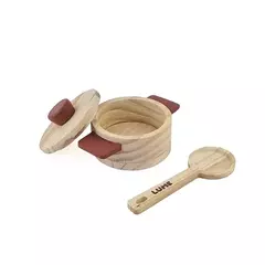Kit Cozinha Waldorf - Panela + Colher de Pau