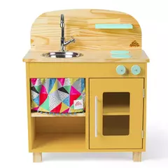 Mini Cozinha infantil de Madeira - 7 opções de cores - loja online