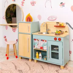 Imagem do Mini Cozinha infantil de Madeira - 7 opções de cores