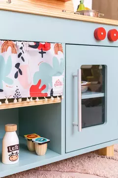 Mini Cozinha infantil de Madeira - 7 opções de cores - loja online