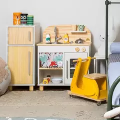 Mini Cozinha infantil de Madeira - 7 opções de cores na internet