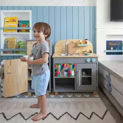 Imagem do Mini Cozinha infantil de Madeira - 7 opções de cores