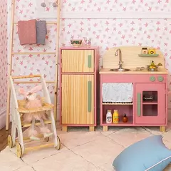 Imagem do Mini Cozinha infantil de Madeira - 7 opções de cores