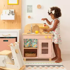 Mini Cozinha infantil de Madeira - 7 opções de cores na internet