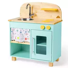Mini Cozinha infantil de Madeira - 7 opções de cores