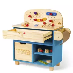 Mini Oficina Mecânica de Madeira - 4 opções de cores - comprar online