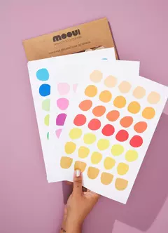 Adesivo de Parede Infantil Mooui - Piscina de bolinhas - comprar online